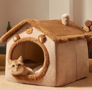 Domek dla kota ciepły łatwy w myciu 3 dostępne rozmiary !