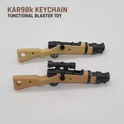 Działający karabin sniperski na kulki asg w formie breloczka