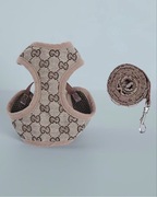 Nowy komplet: szelki bezuciskowe + smycz dla psa kota