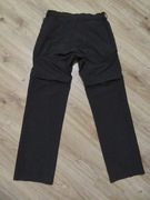 Fjallraven damskie czarne spodnie trekking odpinane nogawki _ 40