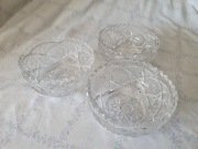 Miska kryształ ze szkła kryształowego  12x6   6 sztuk