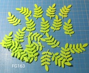 SCRAPKI KRAKÓW listki z zielonej pianki (FG163)