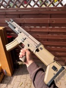 ASG AIRSOFT Replika karabinka SC-012 - tan | SCAR-L 5.56