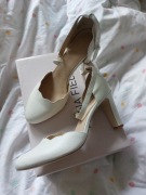 Buty ślubne skórzane. Anna field