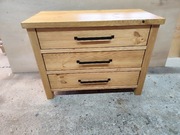 Szafka łazienkowa rustykalna drewniana 