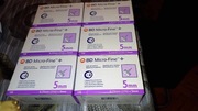 Igły do penów INSULINY 100szt BD Micro-Fine PLUS 0,25mmx5mm 