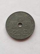 BELGIA 25 CENTÓW 1944