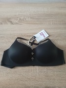 Nowy biustonosz czarny firmy LOVE MAGNOLIA BODY SKIN BEZSZWOWY 34/75 B ( M)