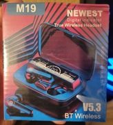 Słuchawki bluetooth Wireless V5.3 M19 Nowe