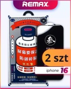 2 SZT Szkło hartowane do iPhone 16 Apple Remax GL-27 9D 9H 