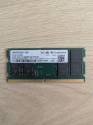 Transcend 16GB DDR5 4800MHz SO-DIMM 1Rx8 Pamięć RAM JM4800ASE-16G