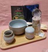 Przepiękny zestaw premium do Matcha z miseczką i akcesoriami