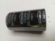 Kondensator 10000uF/80V  35 x 65mm  1szt