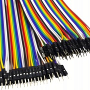 Przewody kable zworki męsko-męskie 40 szt 30cm kable ARDUINO