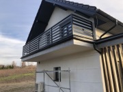 Balustrada aluminiowa