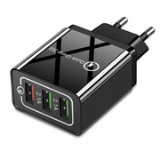SZYBKA ŁADOWARKA SIECIOWA USB QUICK CHARGE 3.0