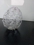 Szydełkowe jajeczko Wielkanoc 