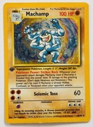 Karta Pokemon Machamp 1sza Edycja
