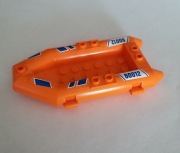 Lego ponton pomarańczowy z zestawu 60012
