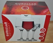 NOWE -Zestaw kieliszków do wina -6szt - Gurallar Artcraft KRAKÓW