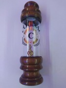 Stara Piekna Butelka z Kranikiem  COGNAC  Dekoracja Ozdoba Vintage 