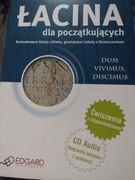 Łacina dla początkujących CD audio plus książka ćwiczenia i odpowiedzi 