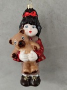 Bombka choinkowa szklana 