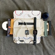 Apple Watch 9 45mm GPS silver 98% bateria