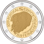 2 Euro - Portugalia z 2019 roku.