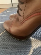 Botki skórzane w stylu vintage