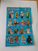 LEGO MINIFIGURKI,MINIFIGURES SERIA 17