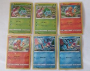 6 Kart Pokemon TCG PROMO SWSH Pokemon GO Charmander i inne - nowe! folia!