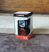 Lampki rowerowe Przód Tył (NOWE, zapakowane, nieużywane) Walfort