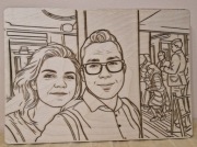 Laser CNC - Grawerowanie zdjęć