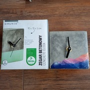 Nowy betonowy zegar smukee 