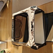 Składany duży kojec dla psa wysokiej jakości, do domu i samochodu 