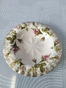 Talerzyk na cytrynę porcelana Chodzież złota róża 