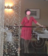 **elegancka wiązana sukienka pokazowa projekt jednostkowy