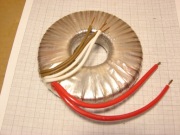 transformator toroid  płaski 12V i 6V;   