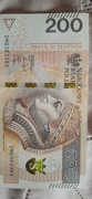 Banknot 200zł radar ciekawy 