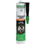 Uszczelniacz kominkowy, piec, grill 1200 stopni, czarny, 280 ml, DEN BRAVEN