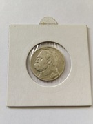 Srebrna moneta II RP Józef Piłsudski 2 zł. 1934 r.