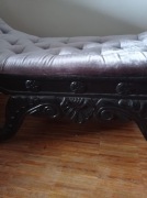 Szezlong drewniana noga 