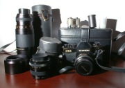 CHINON CE II MEMOTRON - zestaw