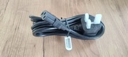 Kabel zasilający angielski TYP - G,  złacze IEC 3m