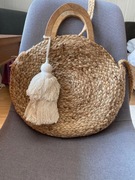 Torebka ratanowa zara HIT