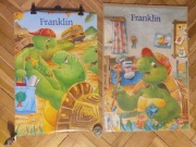 Zestaw plakatów Franklin żółw bajka