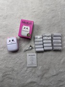 Mini drukarka DRUKUŚ rózowy + 16 rolek zabawa prezent edukacja 