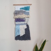 Makatka ręcznie tkana, wełniana zawieszka