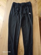 Spodnie adidas czarne nowe 164